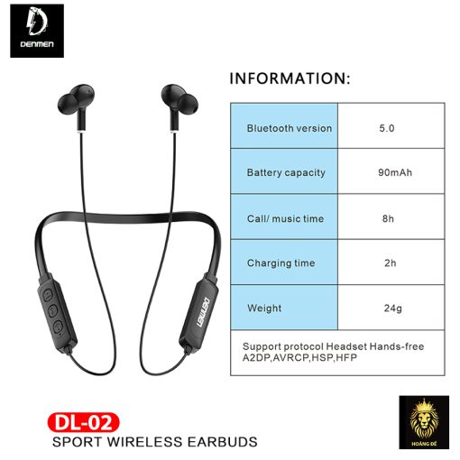 Tai Nghe Bluetooth Denmen DL02