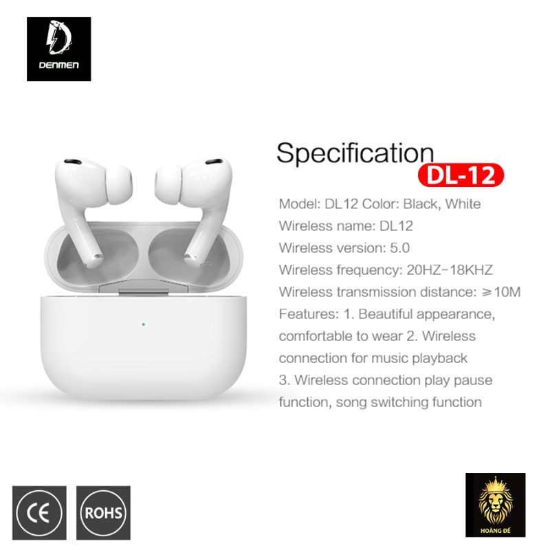 Tai Nghe Bluetooth Denmen DL12