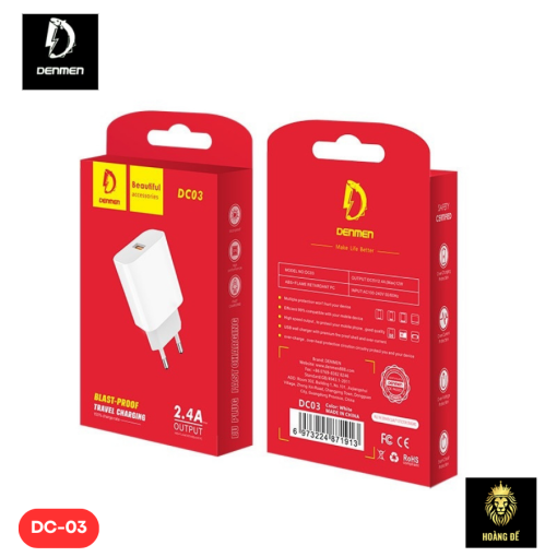 Củ Sạc Denmen DC03